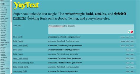 yaytext facebook|yay text generator.